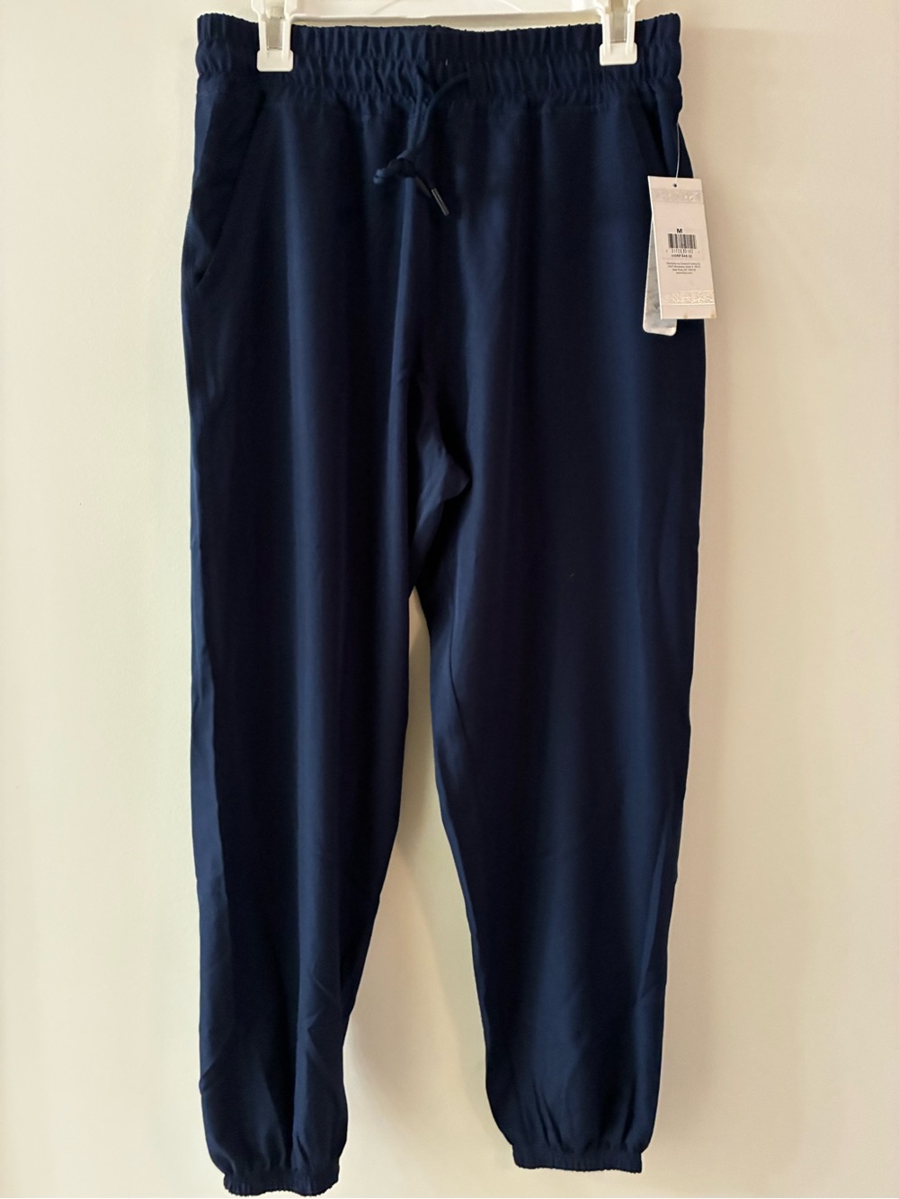 Beverly Hills Polo Club Women’s Navy Elastic Waist Joggers